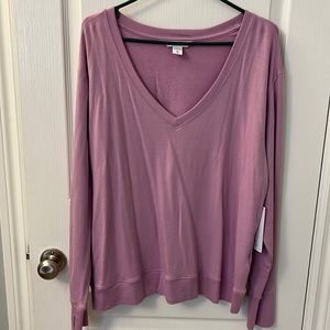 Athleta sunrise v neck sweatshirt